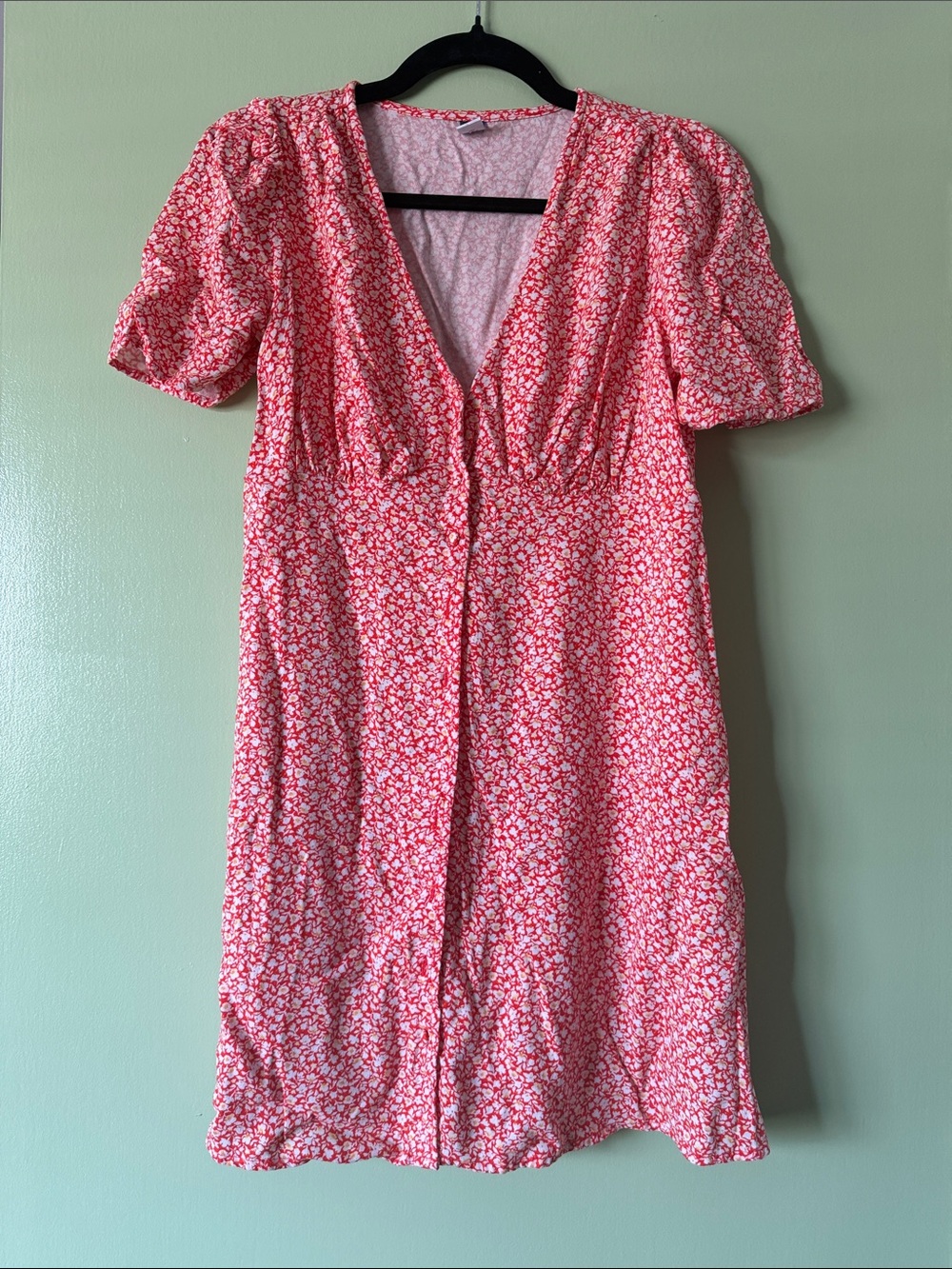Old Navy, Red Floral Dress - small, petite